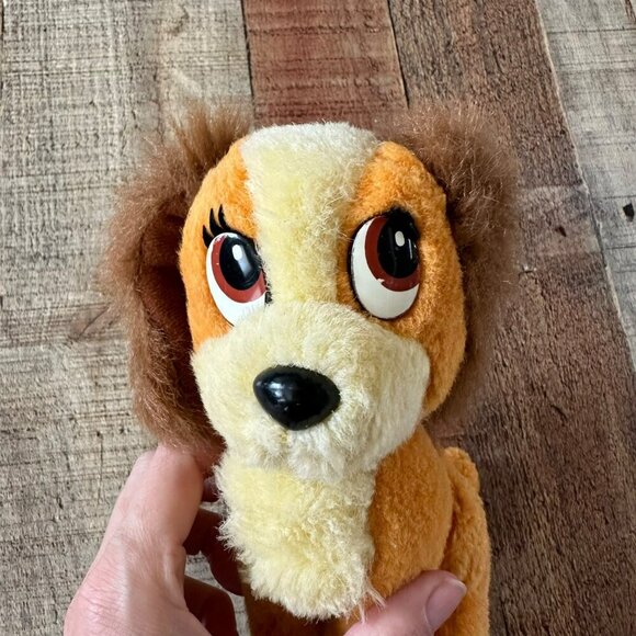 Vintage Disneyland Lady Plush Toy 6" Tall New Materials Polyester Stuffing - Picture 3 of 7